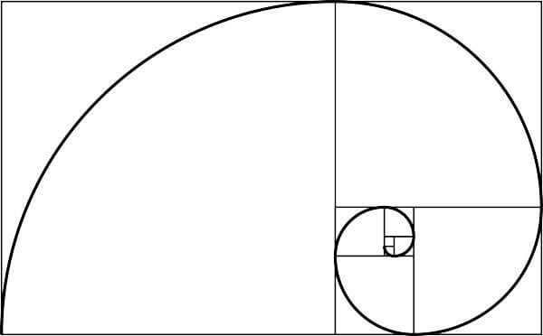 Rectangle d'or et sa spirale